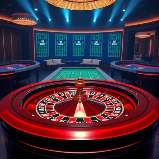 Tampilan meja Three Card Poker live di metroslot dengan dealer dan indikator taruhan